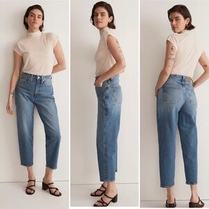Madewell New Balloon Jeans in Grandile Wash Jeans Grandline Wash Denim 25 NWT
